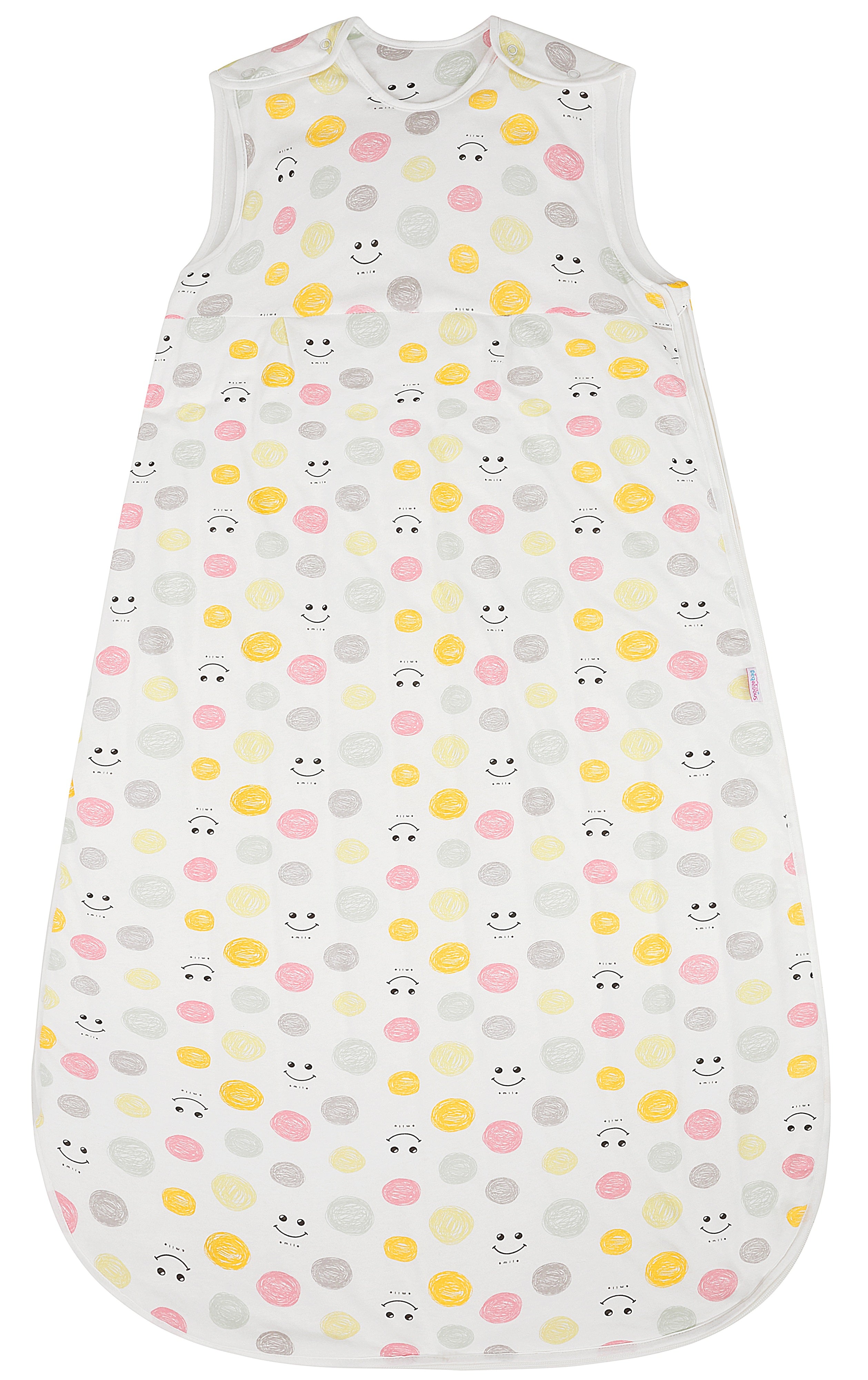 Snoozebag Toddler Sleeping Bag Smiles & Swirls 3-6 Years - 2.5 Tog