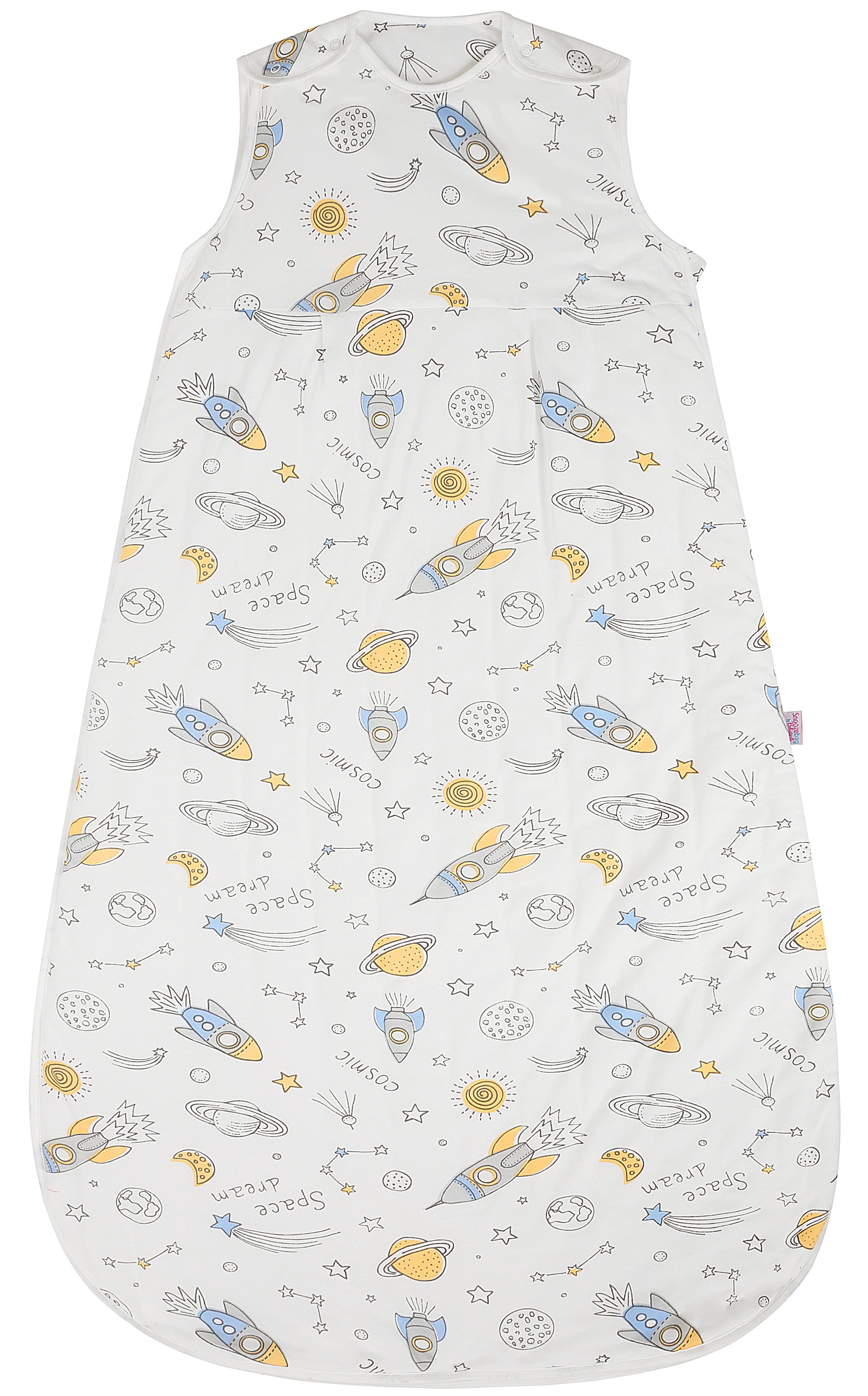 Snoozebag Toddler Sleeping Bag Cosmic Space Dreams 3-6 Years - 2.5 Tog