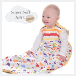 Snoozebag Baby Sleeping Bag Dinosaurs 18-36 Months - 3.5 Winter Tog