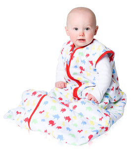 Snoozebag Baby Sleep Bag Jungle Fun 6-18 Months Front Zip 2020 Version 1.0 Tog