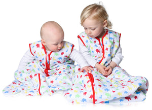 Snoozebag Baby Sleep Bag Jungle Fun 6-18 Months Front Zip 2020 Version 1.0 Tog