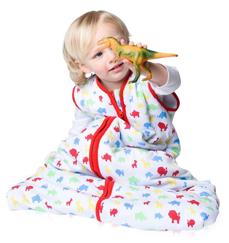 Snoozebag Baby Sleep Bag Jungle Fun 6-18 Months Front Zip 2020 Version 1.0 Tog