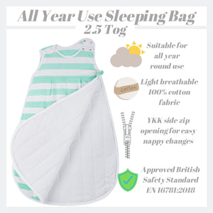 Snoozebag Baby Sleeping Bag - Island Paradise - 2.5 Tog