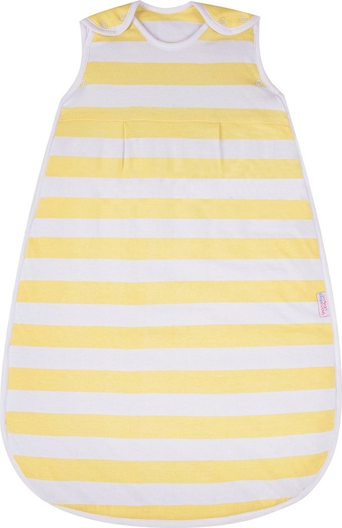 Snoozebag Baby Sleeping Bag Lemon Stripe 6-18 Months - 1.0 Tog