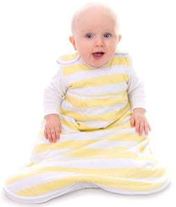 Snoozebag Baby Sleeping Bag - Lemon Stripe - Summer 1.0 Tog