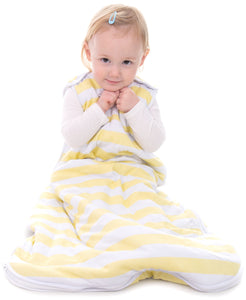 Snoozebag Baby Sleeping Bag - Lemon Stripe - Summer 1.0 Tog
