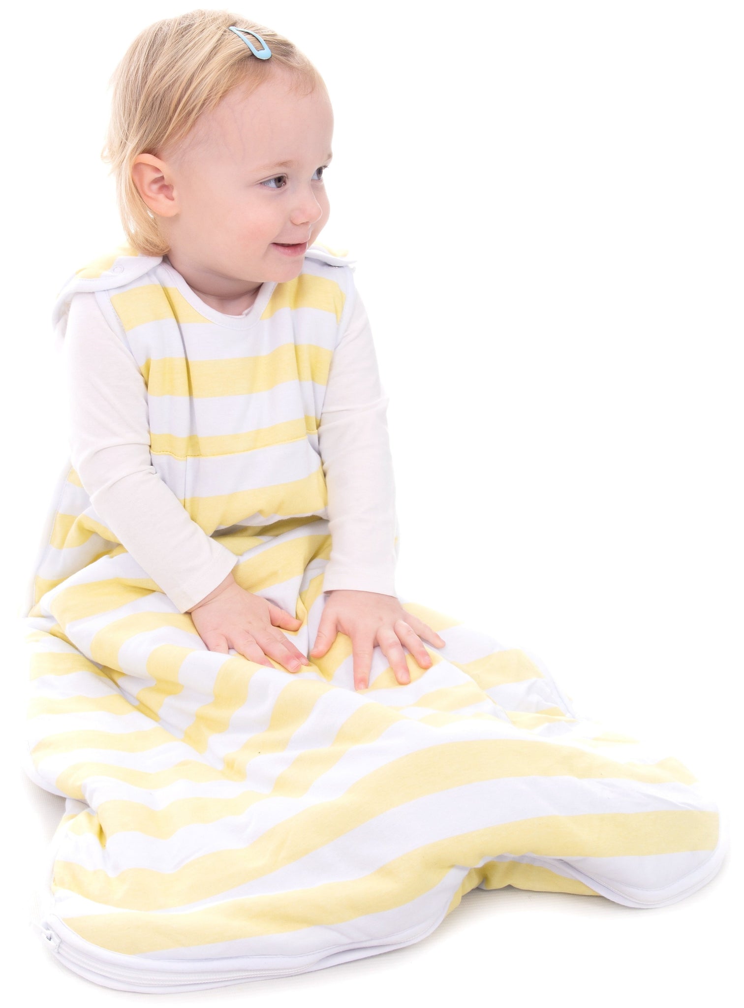 Snoozebag Baby Sleeping Bag Lemon Stripe 18-36 Months - 2.5 Tog