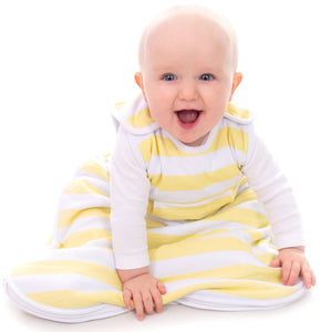 Snoozebag Baby Sleeping Bag - Lemon Stripe - 2.5 Tog