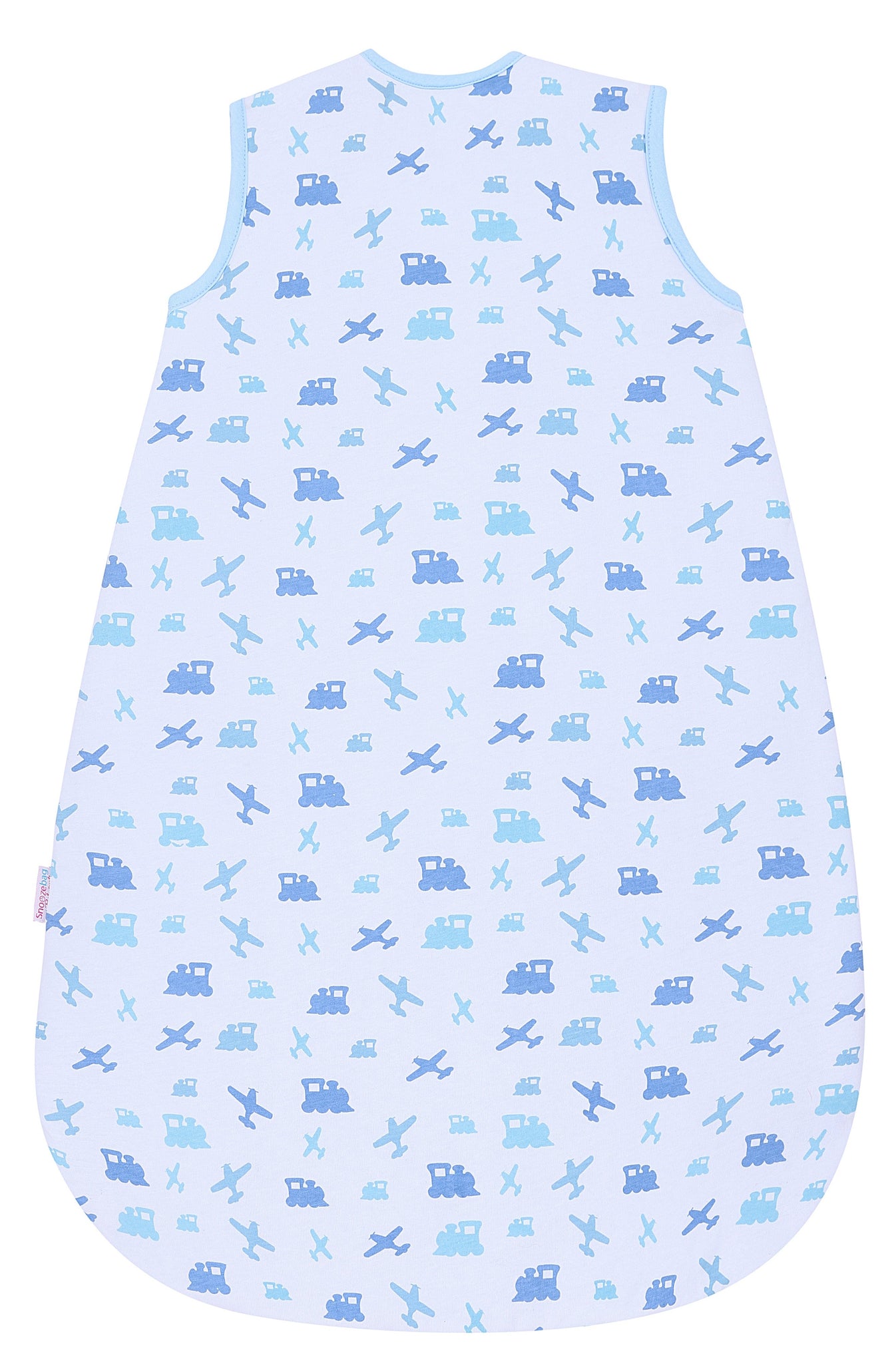 Snoozebag Baby Sleep Bag Planes & Trains 3-6 Years Front Zip 2020 Version 2.5 Tog