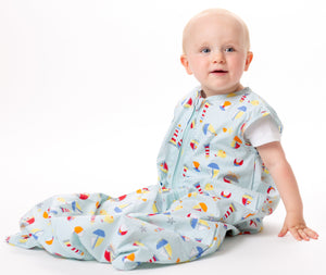 Snoozebag Baby Sleep Bag Seaside Fun 3-6 Years Front Zip 2020 Version 0.5 Tog