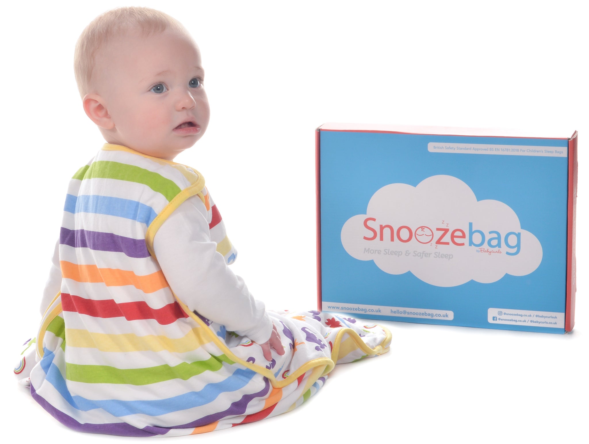 Snoozebag Baby Sleeping Bag Dinosaurs 6-18 Months - 3.5 Winter Tog