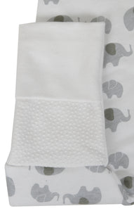 Snoozebag With Feet - Baby Sleeping Bag With Non Slip Feet 2-3 Years 2.5 Tog - Elephant Love
