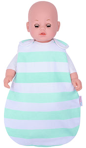 Snoozebag Doll Baby Sleeping Bag Suitable For all Child Toy Dolls Accessory 100% Cotton - Island Paradise
