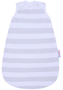 Snoozebag Doll Baby Sleeping Bag Suitable For all Child Toy Dolls Accessory 100% Cotton - Grey Stripe