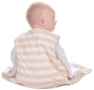 Snoozebag Baby Sleeping Bag Jungle Fun Greys 6-18 Months - Summer 0.5 Tog