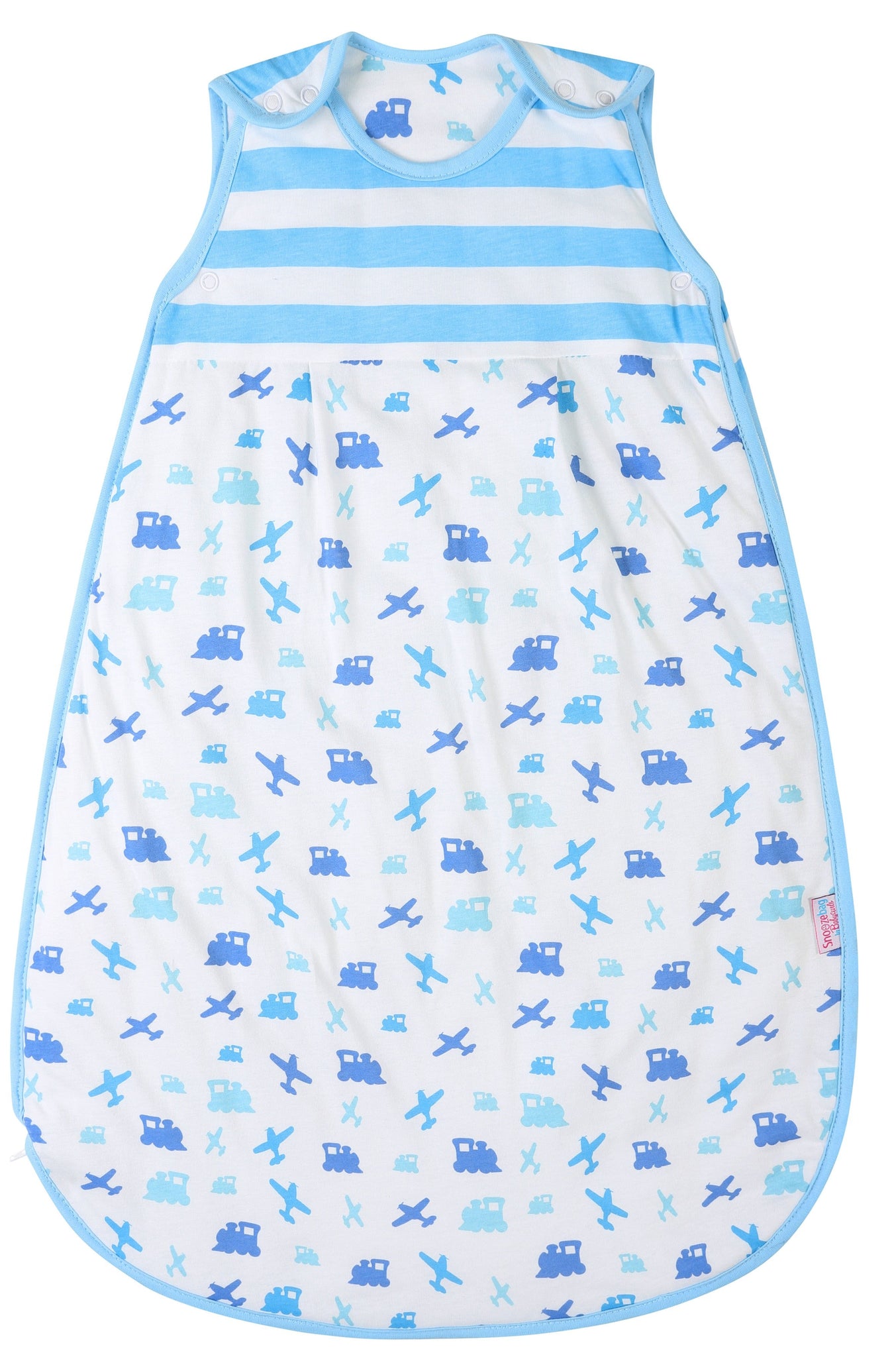 Snoozebag Toddler Sleeping Bag Planes & Trains 3-6 Years - 1.0 Tog