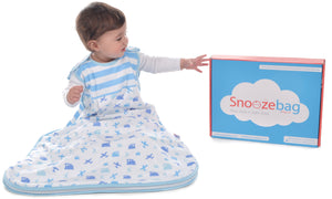 Snoozebag Baby Sleeping Bag - Planes & Trains - 2.5 Tog