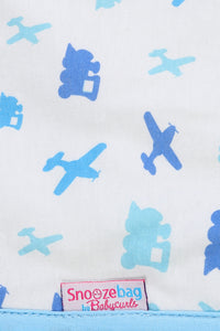 Snoozebag Baby Sleeping Bag Planes & Trains 18-36 Months - 2.5 Tog