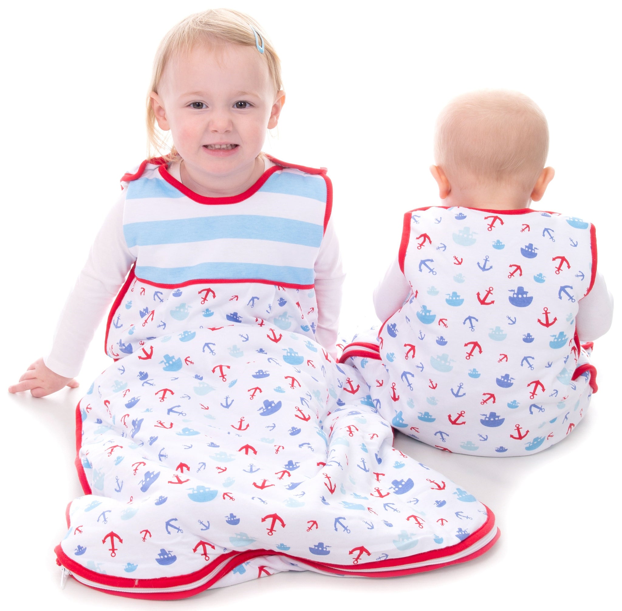 Snoozebag Baby Sleeping Bag Boats & Anchors 18-36 Months - 2.5 Tog