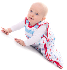 Snoozebag Baby Sleeping Bag Boats & Anchors 18-36 Months - 2.5 Tog