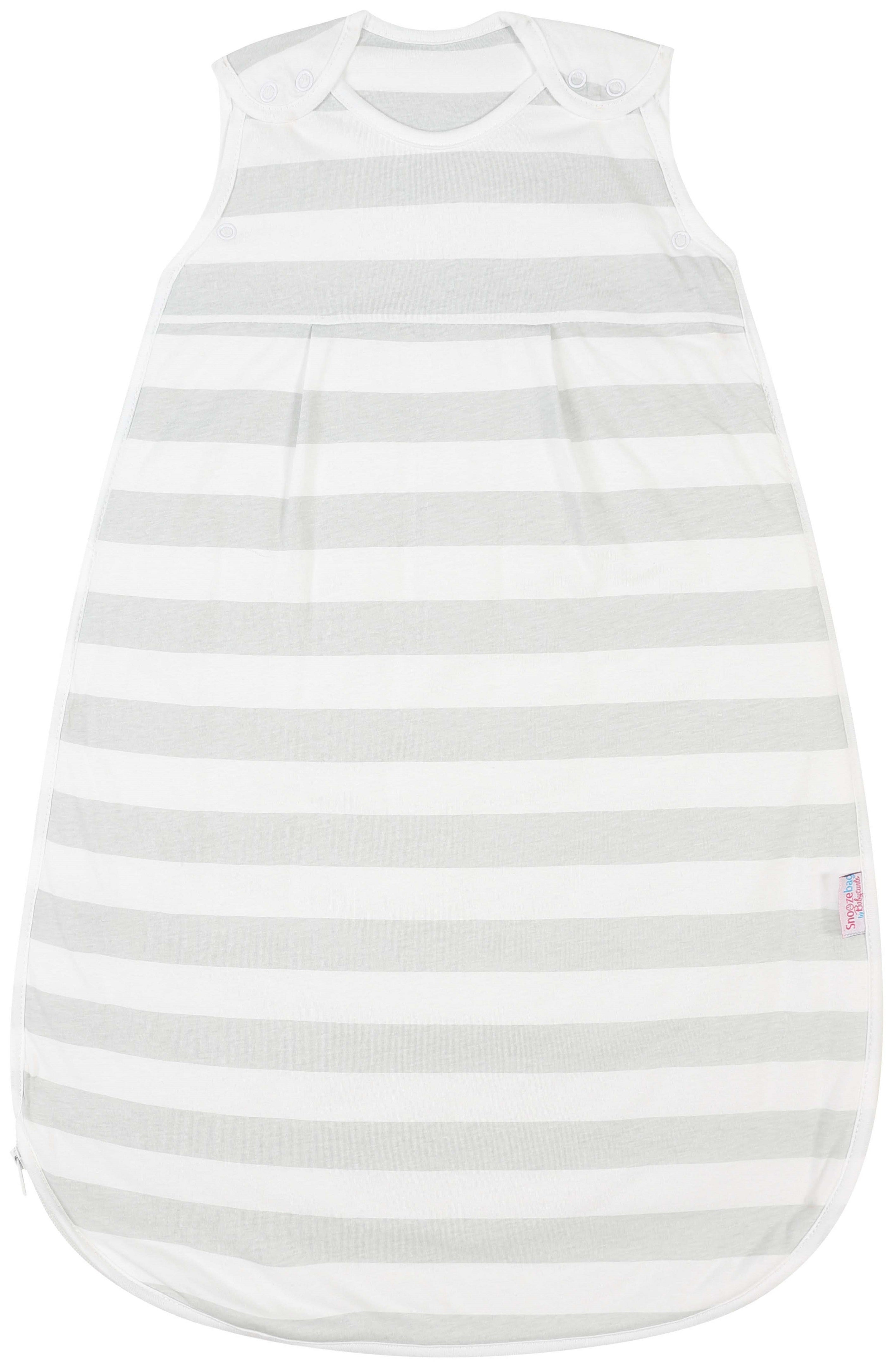 Snoozebag Toddler Sleeping Bag Grey Stripe 3-6 Years - 2.5 Tog